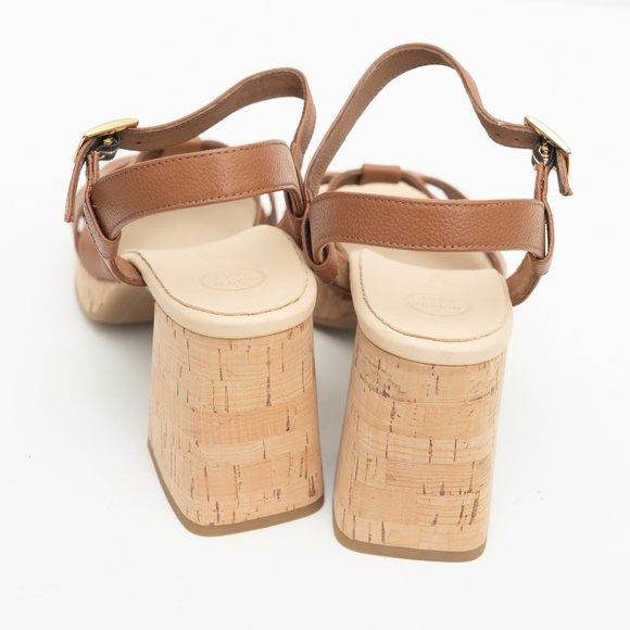 Paul Green Tina Sandal Cognac Brown Size 9.5 - Picture 9 of 12